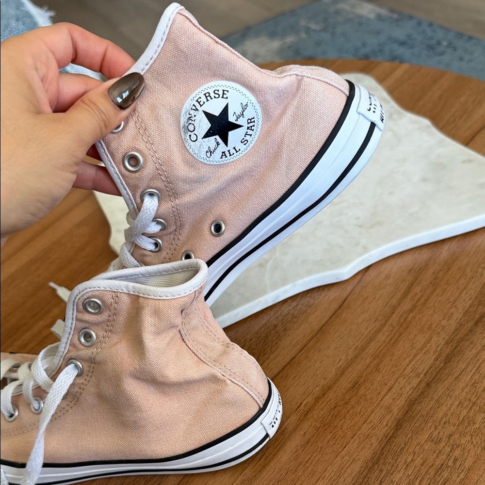 Converse Girl High-Top Sneakers - Picture 9 of 11